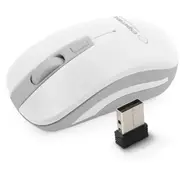 Esperanza Em126Ew White 1600Dpi Optiskā Bezvadu Datorpele  5901299910955