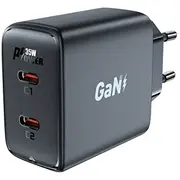 Acefast A49 tīkla lādētājs  35W Gan, Pd Usb-C melns 6974316282198 85044030