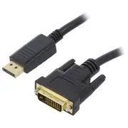 Gembird Displayport - Dvi Full Hd Vads 1.8M  Cc-Dpm-Dvim-6 8716309078931 Kabgemmon0078