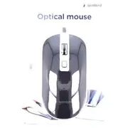 Gembird Optical mouse Black  Mus-4B-06-Bs 8716309122207