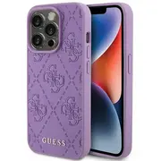 Guess Pu Quilted 4G Classic Case Aizsargapvalks Priekš Apple iPhone 15 Pro Max  Guhcp15Xp4Epmu 3666339150471
