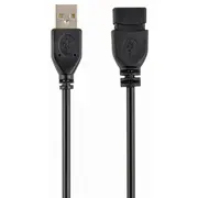 Kabelis Gembird Usb Male - Female 3M Black  Ccp-Usb2-Amaf-10 8716309041959