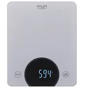 Kitchen scale Adler Ad 3173S - up to 10 kg Led  5903887804738 Agdadlwgk0049
