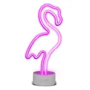Led lampa Pink Flamingo Vibes Neon effect  Luneonflam 8018417516443