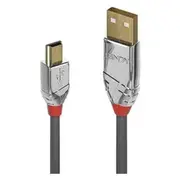 Lindy 7.5M Usb 2.0 Type A to Mini-B Cable, Cromo Line  36635 4002888366359 269262