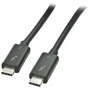 Lindy 0.5M Thunderbolt 3 Cable, Passive  41555 4002888415552 Wlononwcrpny2