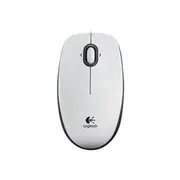 Logi B100 Optical Mouse White Usb Oem  910-003360 5099206041288