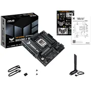 Mainboard Asus Amd B850 Sam5 Micro-Atx Memory Ddr5 slots 4 1Xpci-Express 4.0 1X 16X 5.0 3Xm.2 1Xhdmi 2Xdisplayport 4Xusb 2.0 2Xusb 3.2 2Xusb-C 1Xps/2 1Xrj45 3Xaudio port Tufgamingb850M-Ewifi  Tuf Gaming B850M-E Wifi 4711636068499