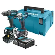 Makita 18V 3X5.0Ah Makpac Combo Kit Dlx2339Jx1  088381780599 Wlononwcrbjso