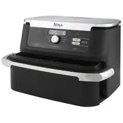 Ninja Af500Eu fryer Double 10.4 L Stand-Alone 2470 W Hot air Black  Stainless steel 0622356270373