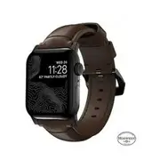 Nomad Traditional Band - skórzany pasek do Apple Watch 46Mm/49Mm, skóra Horween Rustic brown, black hardware  Nm1A4Rbt00 0856504004682 Wlononwcrpygi