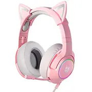 Onikuma K9 Spēļu Austiņas  Pink Rgb 3.5Mm 6972470560657