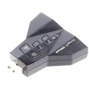 Pc extension card sound Jack 3.5Mm socket x4,USB A plug 30M  Savak-08 Ak-08