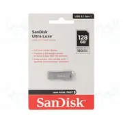 Pendrive Usb 3.2 128Gb R 150Mb/S Ultra Luxe silver A  Sdcz74-128G-G46
