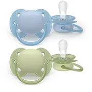 Philips Avent māneklītis Ultra soft Neutral, 0-6M 2 gab  Scf091/37 8720689042406