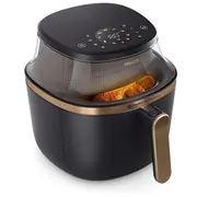 Philips karstā gaisa katls, 1400W, 4.2L, melns  Na322/00 8720389034664