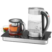 Proficook Pc-Tks 1056 electric kettle 1.7 L Black, Stainless steel, Transparent  4006160105698 Agdpfozap0001