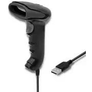 Qoltec barcode reader scanner  1D Ccd matrix Usb Black 50866 5901878508665 Ursqocczk0007
