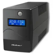 Qoltec Uninterruptible Power Supply Ups Line Interactive  Monolith 650Va 360W Lcd Usb Rj45 5901878539782 85044095