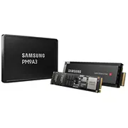 Samsung Pm9A3 960Gb Data Center Ssd, 2.5 7Mm, Pcie Gen4 x4, Read/Write 6800/4000 Mb/S, Random Iops 1000K/180K  Mzql2960Hcjr-00A07