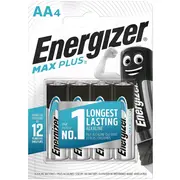 Sārmu baterija Lr6 Aa Ep91 1,5V 3000Mah Max plus Energizer 4 gab. blisteris  Lr6/Ene/Max-Bl4 7638900437300