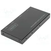 Splitter Hdmi 2.0 3D,4K,Hdcp 2.2,Hdr,Uhd 2160P metal black  Ds-45322
