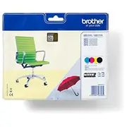 Brother Lc229Xlvalbpdr ink cartridge 4 pcs Original Black, Cyan, Magenta, Yellow  5014047567049 Wlononwcrjetg