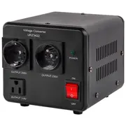 Transformatora sprieguma pārveidotājs 230/110Vac 1000Va iespēja izmantot uz abām pusēm  Urz3422 5901890046817