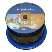Verb Dvd-R 16X 4.7Gb 50P Cb Printable 4353  43533 023942435334 Ecvrbdmrl50