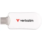 Verbatim Plectra Usb-C Flash Drive White 256Gb  30230 0023942302308 Wlononwcrji63