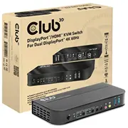 Video Switch Kvm Dp/Hdmi/Csv-7210 Club3D  Csv-7210 8719214472238