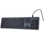 wired keyboard Ck-400 black-grey  U8173058 4047443524256 Ukhamrsp8173058