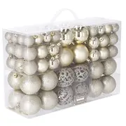 Ziemassvētku eglīšu rotājums Springos Ca0132 6/4/3Cm 100Gab.  5907719410852