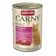 Animonda Carny Adult Multi meat cocktail - wet cat food 400G  Dlzanmkmk0052 4017721837187