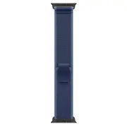 Apple 49Mm Blue/Bright Blue Trail Loop - M/L - Black Titanium Finish  Mg9R4Zm/A 195950649666