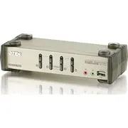 Aten 4-Port Ps/2-Usb Vga/Audio Kvmp Switch with Osd  Cs1734B Cs1734B-At-G 4710423775053