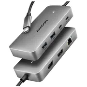 Axagon Usb-C 10Gbps Dual 4K Display 7In1 hub  Hmc-Cub83X2 8595247909305