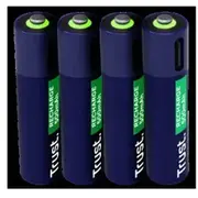 Baterijas Trust Usb-C Rechargeable Aaa Batteries 4Pack  25671 8713439256710