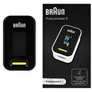 Braun Yk-81Ceu pulse oximeter Black, Stainless steel  Yk81Ceu 4022167081018 Uisbrapls0001