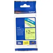 Brother Tzc31 12 Black On Yellow  Tzec31 4977766691659