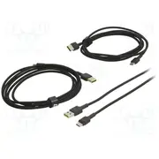 Cable Usb 2.0 A plug,USB C plug black polypropylene  Gc-Kabgcset03 Kabgcset03