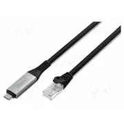 Digitus Usb 3.2.Rj45 Ethernet Kabel S/Ftp 15 m  Ak-300601-150-S 4016032502067 540969
