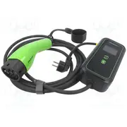 Emobility charger 2X0.5Mm2,3X2.5Mm2 230Vac 3.6Kw Ip65 5M 16A  Qoltec-52470 52470