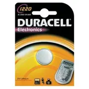 Cr1220 baterijas 3V Duracell litija Dl1220 iepakojumā 1 gb.  Bat1220.D1 5000394030305