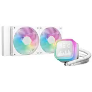 Deepcool Lp240 Computer case, Processor All-In-One liquid cooler 12 cm White 1 pcs  R-Lp240-Whmsmc-G-1 6933412729259 Chldeczew0043