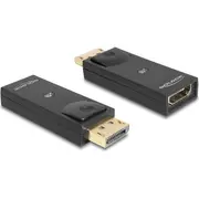Delock Adapter Displayport 1.1 male Gt Hdmi female Passive black  65258 4043619652587