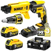 Dewalt Skrūvgriezis reģipsim  18V 5.0Ah Dcf620P2K-Qw 5035048548134 Nakdewwkr0006