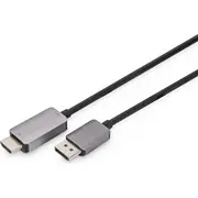 Digitus adapter - Displayport  Hdmi 1.8 m Db-340305-018-S 4016032484196