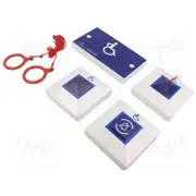 Emergency assist alarm kit wall mount Vocall  Cfeapullkit