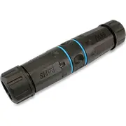 Equip 221172 kabeļu spraudņu pāreja Rj-45 Melns, Zils  4015867230701